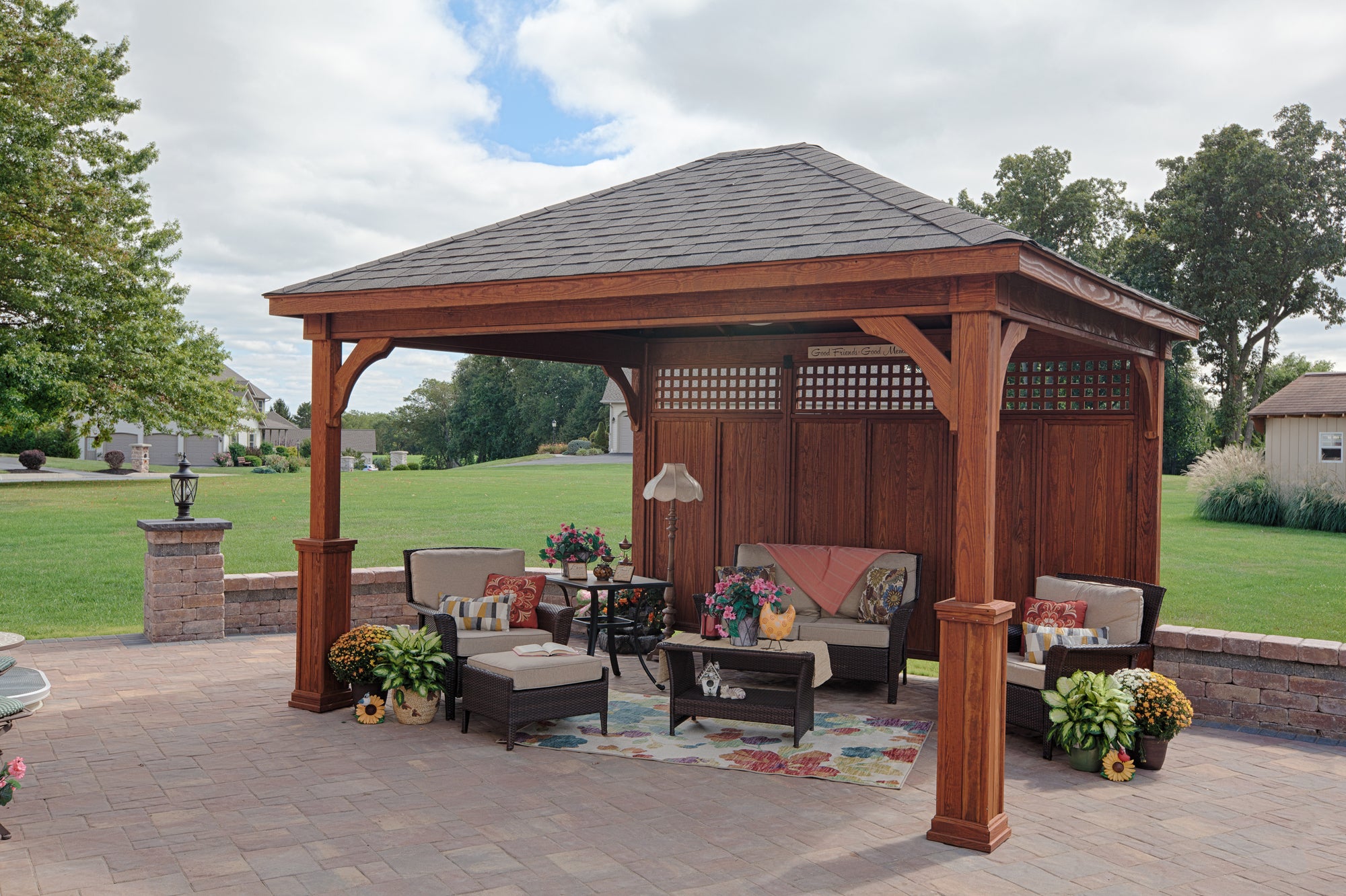 Custom Designed Pavilions | Decks Plus Outdoor Shade Structure