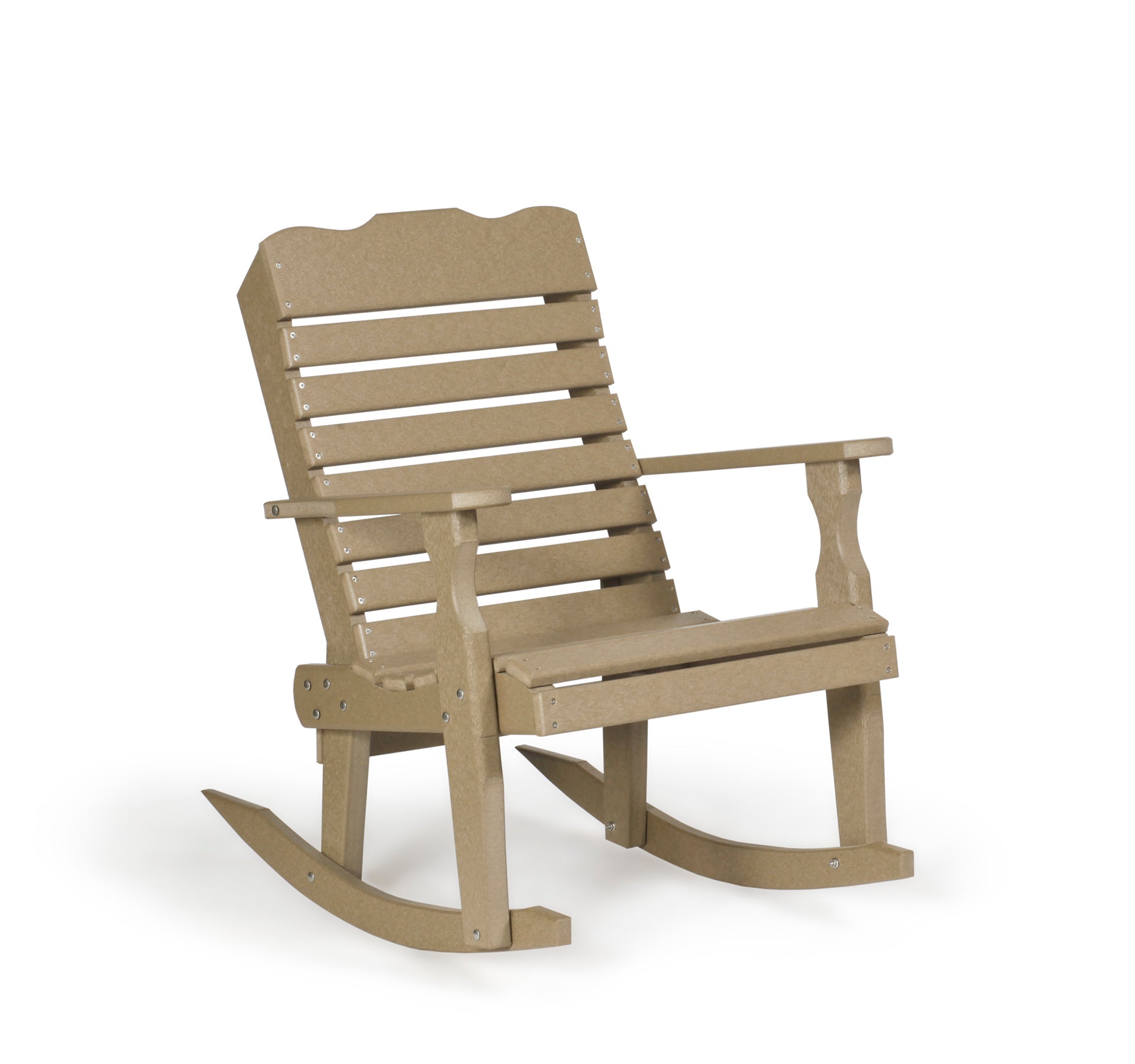 Single Curve-Back Rocker 2 Tone | Outdoor Furniture
