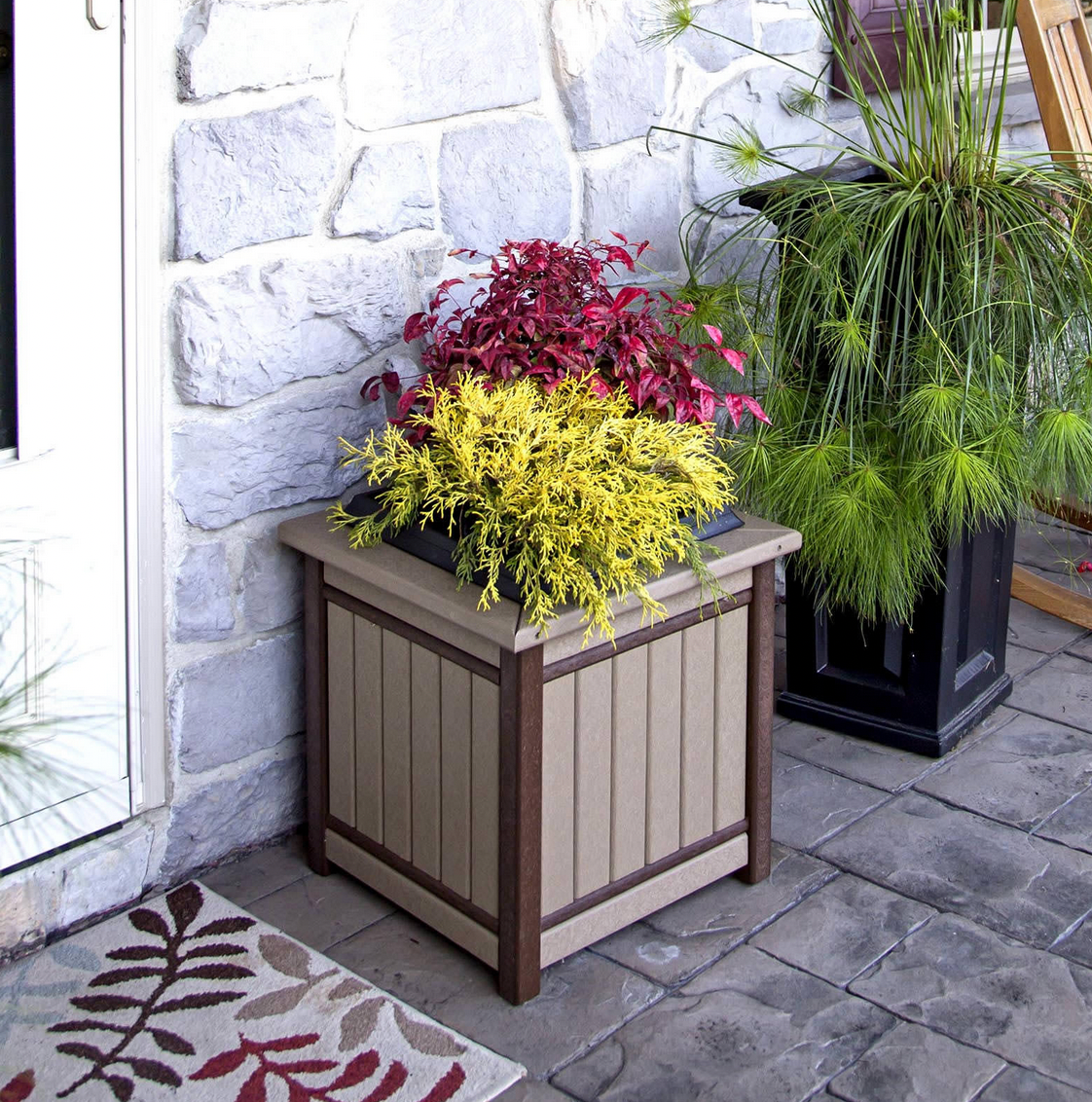 two tone plant pots Garden Planter 2 Tone